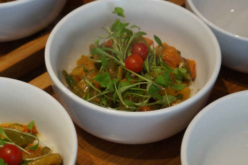 Bowl Food Veg Curry & Rice